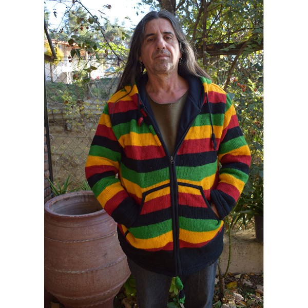 Μπουφάν μάλλινο Rasta