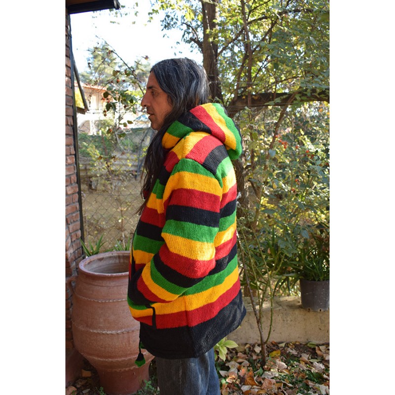 Μπουφάν μάλλινο Rasta