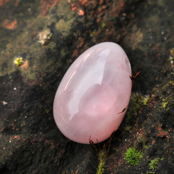Yoni egg ροζ χαλαζίας μικρός