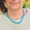 Κολιέ χειροποίητο τυρκουάζ